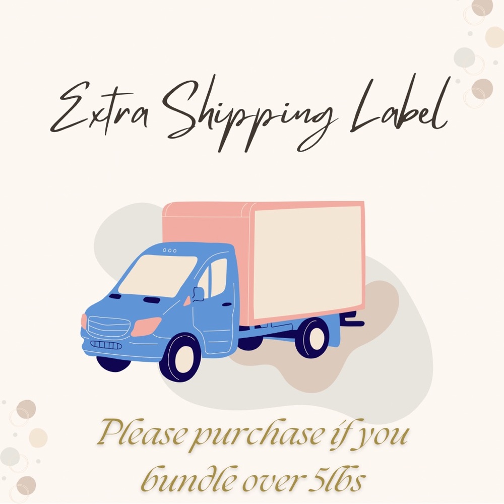 Extra Shipping Label 🏷️
